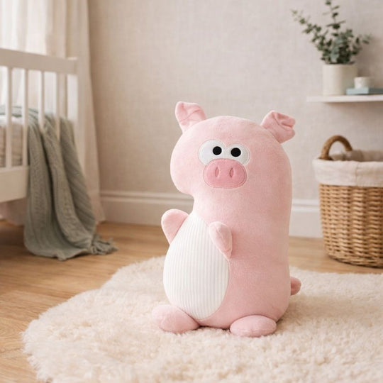Fiorella Pink Pig Plushie – Soft Stuffed Animal for Kids