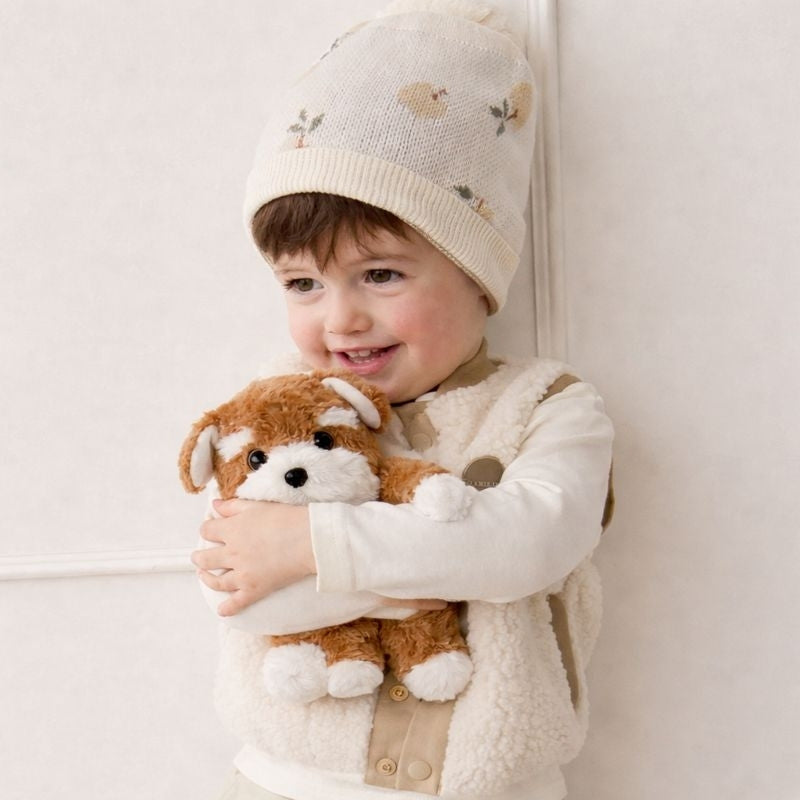 Francesco Mini Schnauzer Plush Toy – Soft Stuffed Animal for Kids