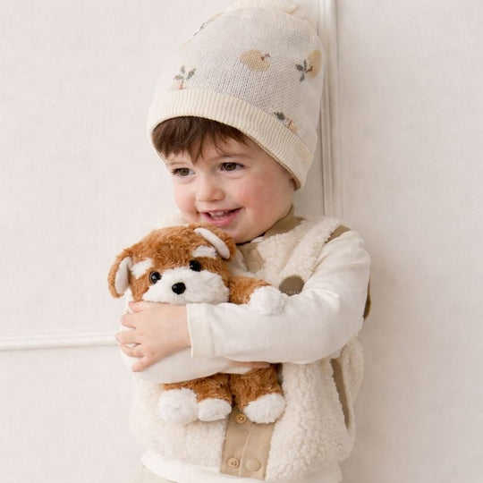 Francesco Mini Schnauzer Plush Toy – Soft Stuffed Animal for Kids