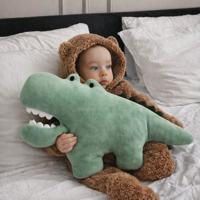 Gabriela Playful Crocodile Plush Toy — Baby Soft Toy