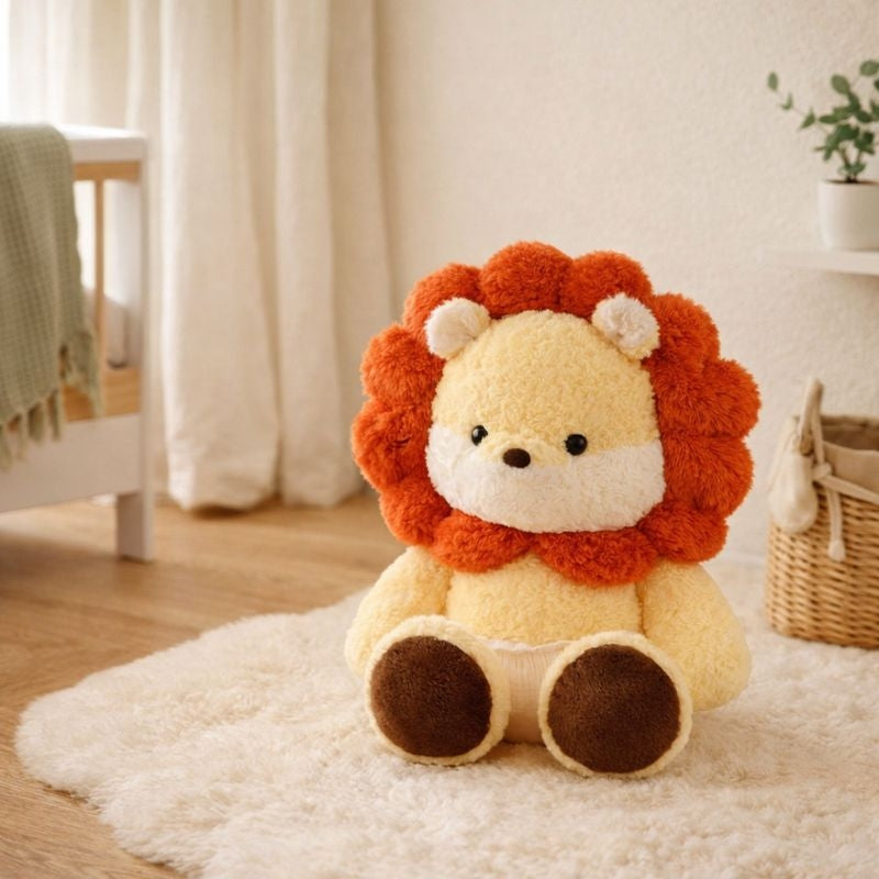 Giovanni Sunmane Lion Plush Toy – Soft Stuffed Lion for Babies & Toddlers