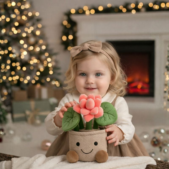 Johanna Flower Plush Toy — Baby Soft Toy