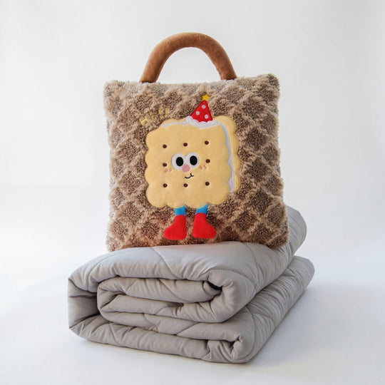 Elira Pillow with Blanket Plush Toy – Soft Plush Toy