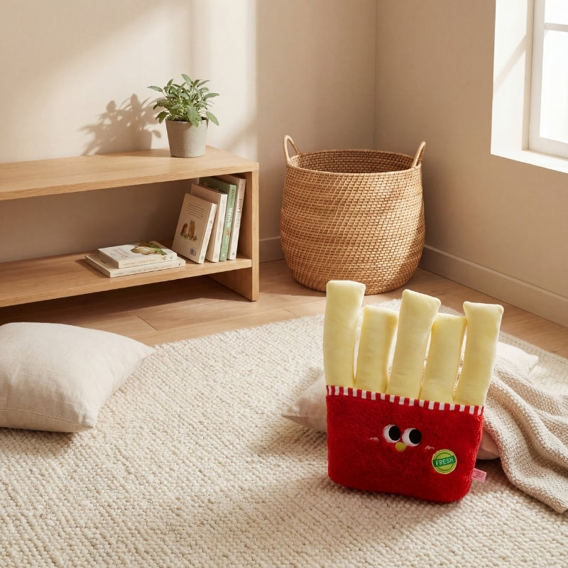 Ilias Fresh Fries Plush Toy – Soft Food Plush Toy for Kids