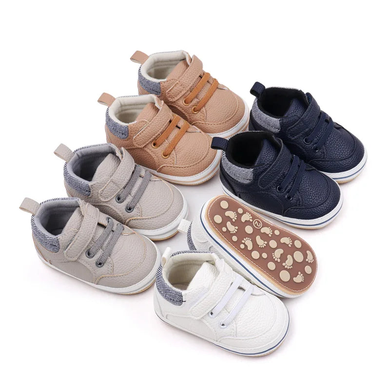 LittleToes Baby Shoes – Soft Slip-On First Walking Shoes for Toddlers