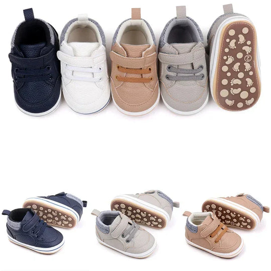 LittleToes Baby Shoes – Soft Slip-On First Walking Shoes for Toddlers