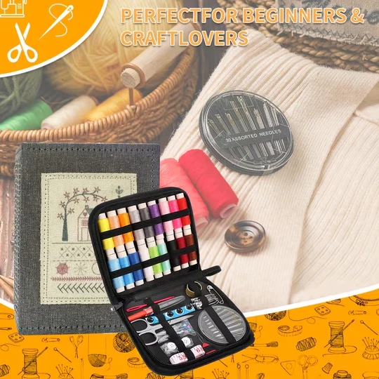 StitchBook Embroidery Kit – DIY Sewing Set for Beginners