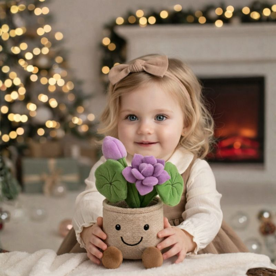 Johanna Flower Plush Toy — Baby Soft Toy