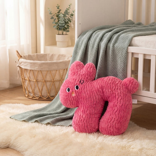 Irina Pinky Rabbit Plush Toy – Soft Stuffed Animal for Kids