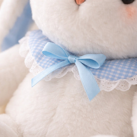 Isabel Blue Bib Bunny Plush Toy – Soft Stuffed Animal for Kids
