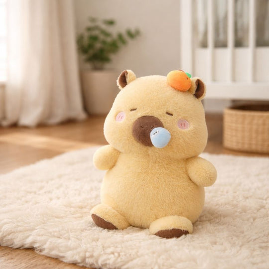 Janae Sick Capybara Plush Toy — Baby Soft Toy