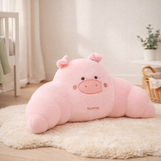 Jasmina Piggy Pillow Plush Toy – Soft Stuffed Pig Cushion for Babies & Toddlers