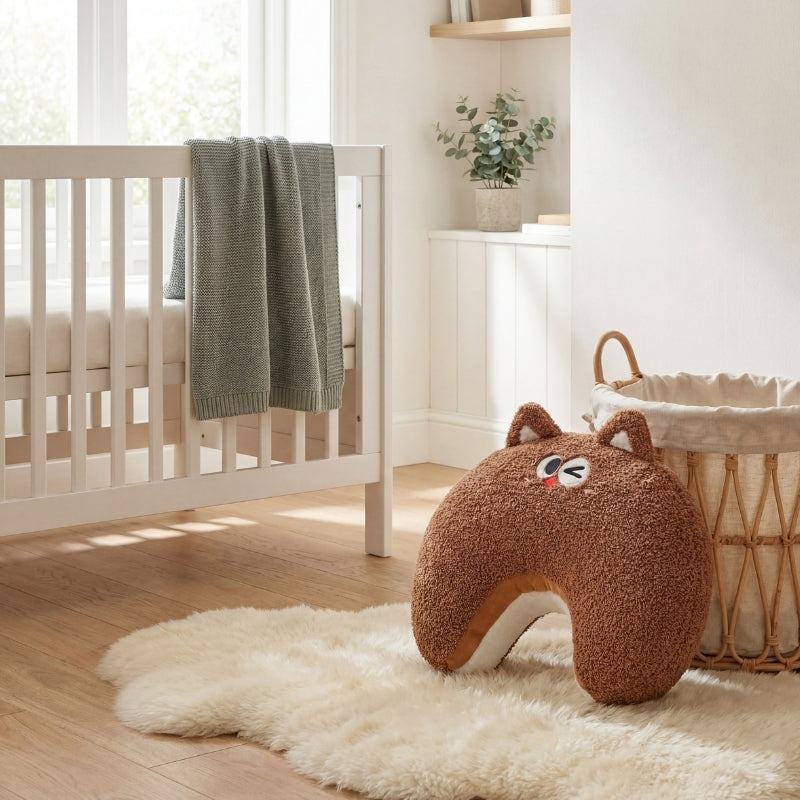 Jonah Chocolate Cat Plush Toy – Soft Stuffed Animal for Kids
