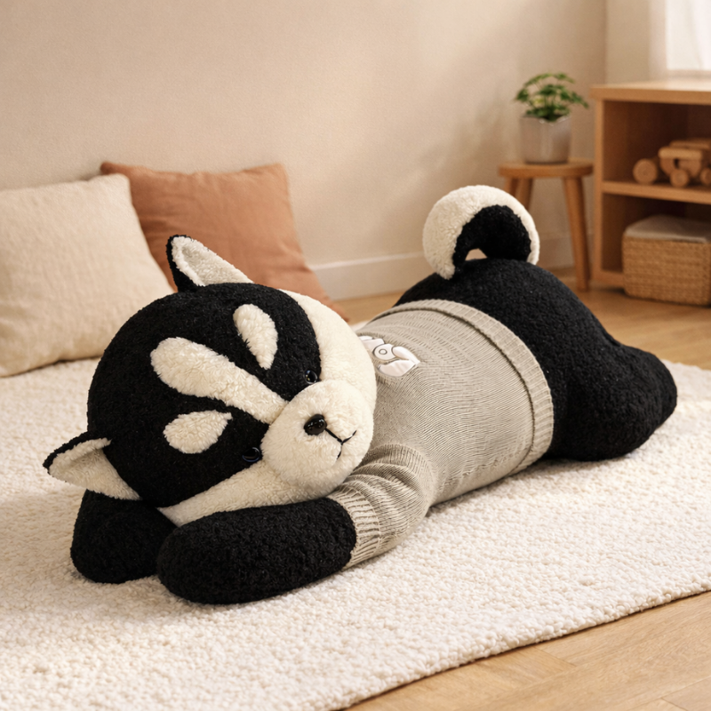 Leona  Husky Plush Toy — Baby Soft Toy