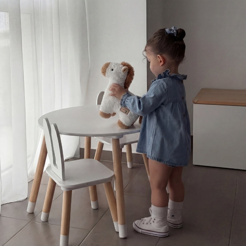 Kara Pebble Horse Plush Toy – Soft Stuffed Horse for Babies & Toddlers