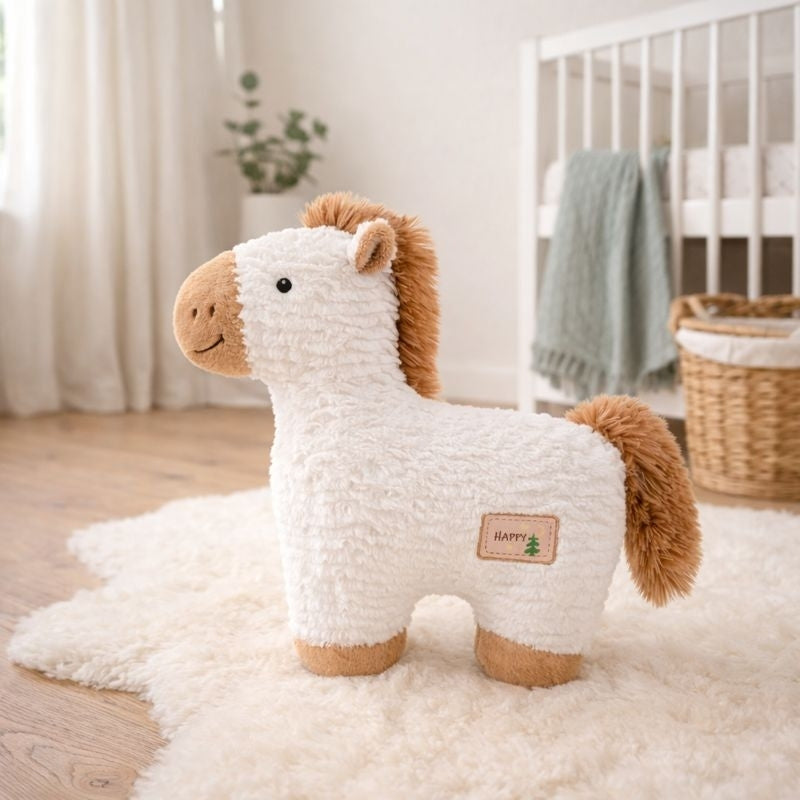 Kara Pebble Horse Plush Toy – Soft Stuffed Horse for Babies & Toddlers