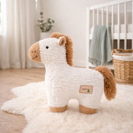 Kara Pebble Horse Plush Toy – Soft Stuffed Horse for Babies & Toddlers