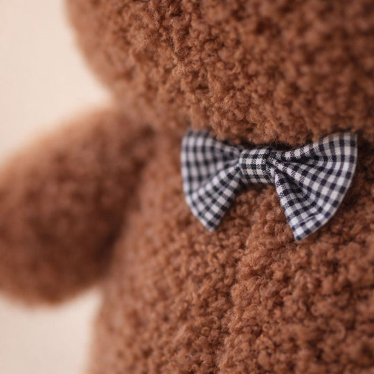 Kian Mocha Bear Plush Toy – Soft Stuffed Bear for Babies & Toddlers