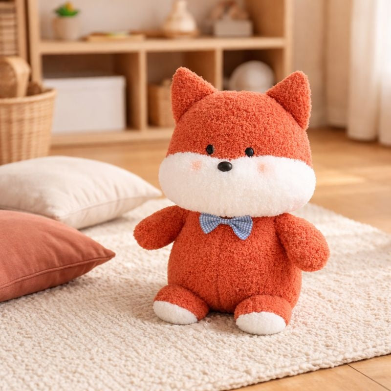 Kiano Snobby Fox Plush Toy – Soft Stuffed Toy for Kids & Toddlers