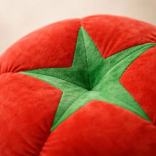 Kianu Tomato Cushion Plush Toy – Soft Stuffed Toy for Kids & Toddlers