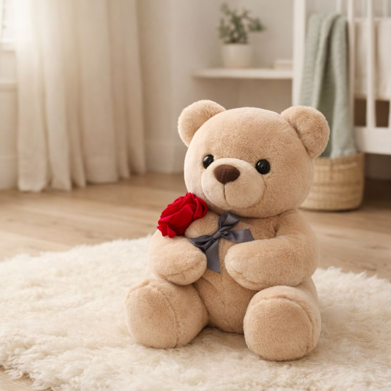 Lavinia  Rose Bear Plush Toy — Kids Toy