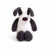 Léa Sitting Border Collie Plush Toy — Soft Baby Toy