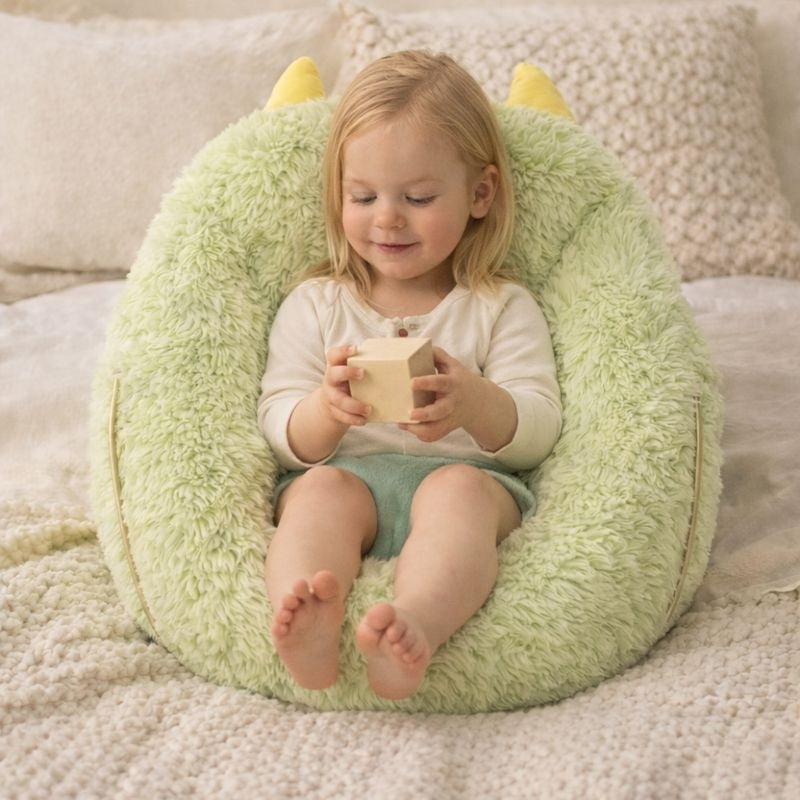 Leon Monster Cushion Plush Toy – Soft Stuffed Toy for Kids & Toddlers