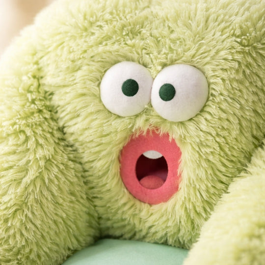 Leon Monster Cushion Plush Toy – Soft Stuffed Toy for Kids & Toddlers