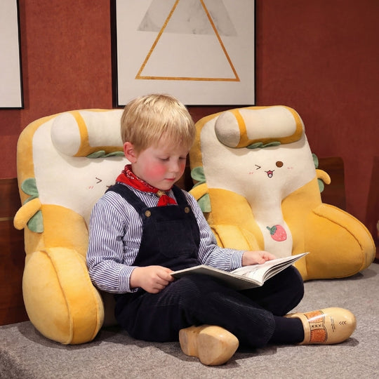Linae Plush Backrest Cushion – Soft Stuffed Cushion for Kids & Toddlers