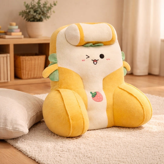 Linae Plush Backrest Cushion – Soft Stuffed Cushion for Kids & Toddlers
