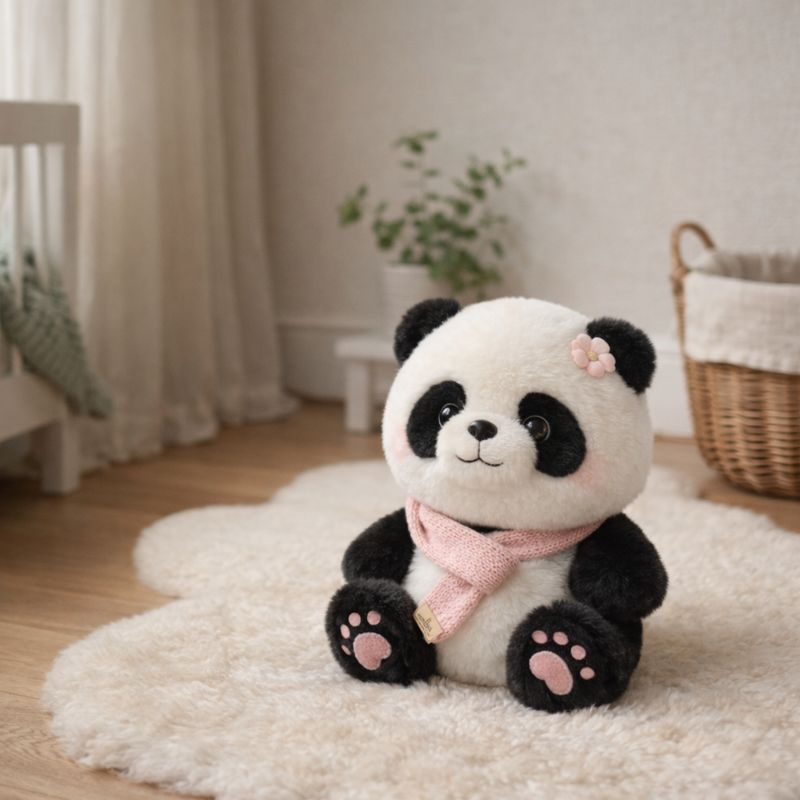Linnea  Scarf Panda Plush Toy — Kids Toy