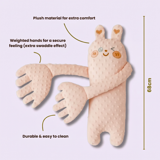 CuddleNest – Baby Sleep Companion Plush Toy