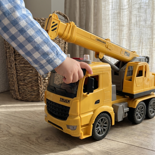MiniBuilders – Crane Truck Toy