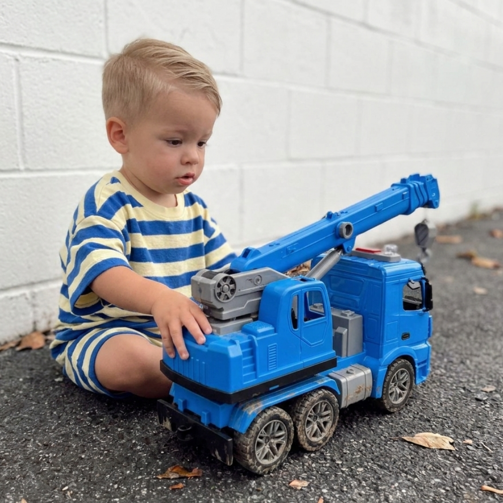 MiniBuilders – Crane Truck Toy