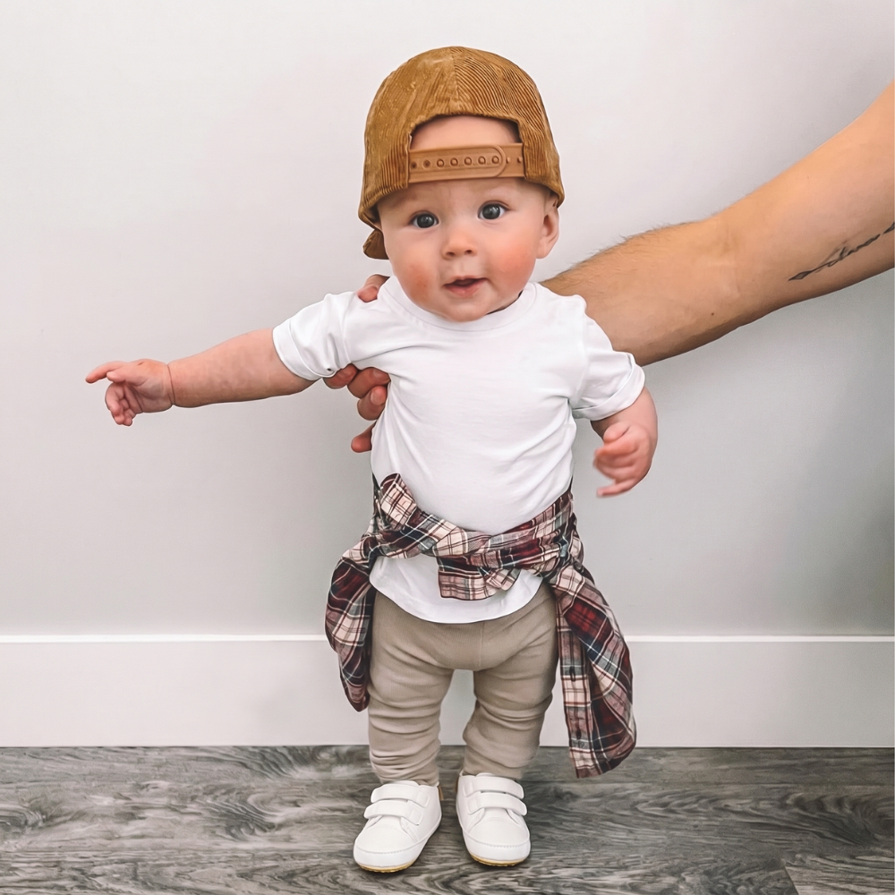 FirstStep – Soft Velcro First Walking Shoes for Infants