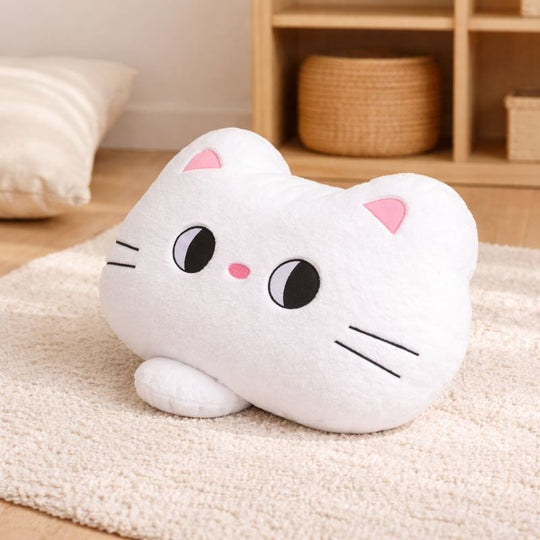 Lona Pearl Cat Plush Toy – Soft Stuffed Cat for Babies & Toddlers