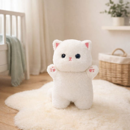 Luca Furry Cat Plush Toy – Soft Stuffed Toy for Kids & Toddlers