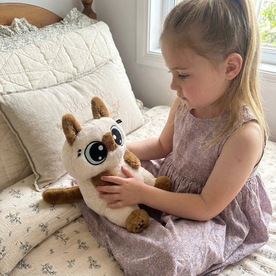Madeleine Siamese Cat Plush Toy – Soft Stuffed Cat for Babies & Toddlers