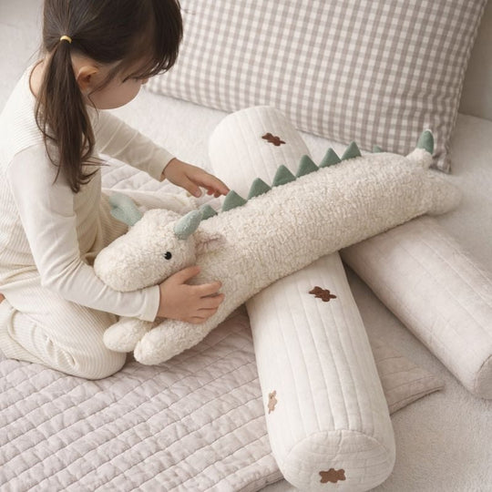 Malte Long Dragon Plush Toy – Soft Stuffed Dragon for Babies & Toddlers