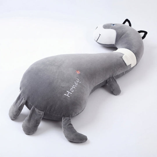 Marius Long Neck Greyhound Plush Toy – Soft Stuffed Animal for Kids