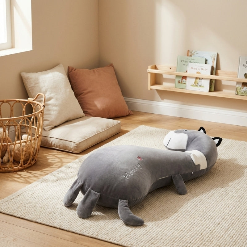 Marius Long Neck Greyhound Plush Toy – Soft Stuffed Animal for Kids