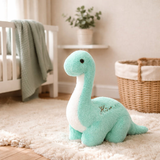 Miranda Soft Brachiosaurus Plush Toy – Soft Stuffed Dinosaur for Babies & Toddlers