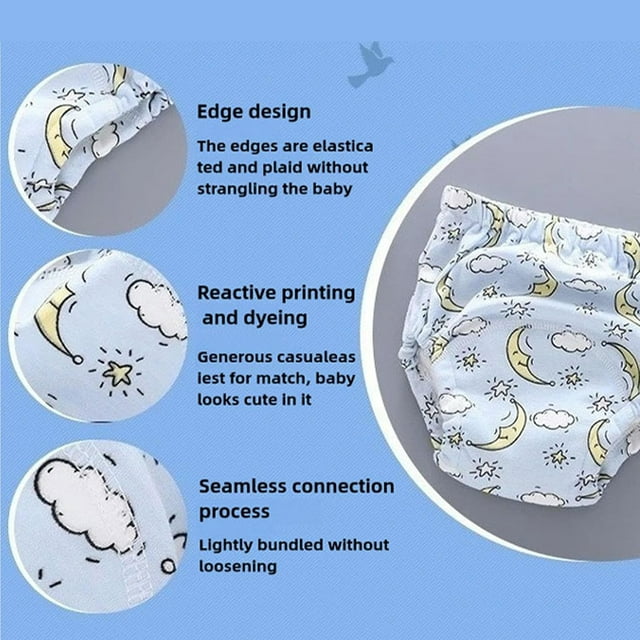 PottyPals Training Pants – Reusable Leakproof Toddler Underwear