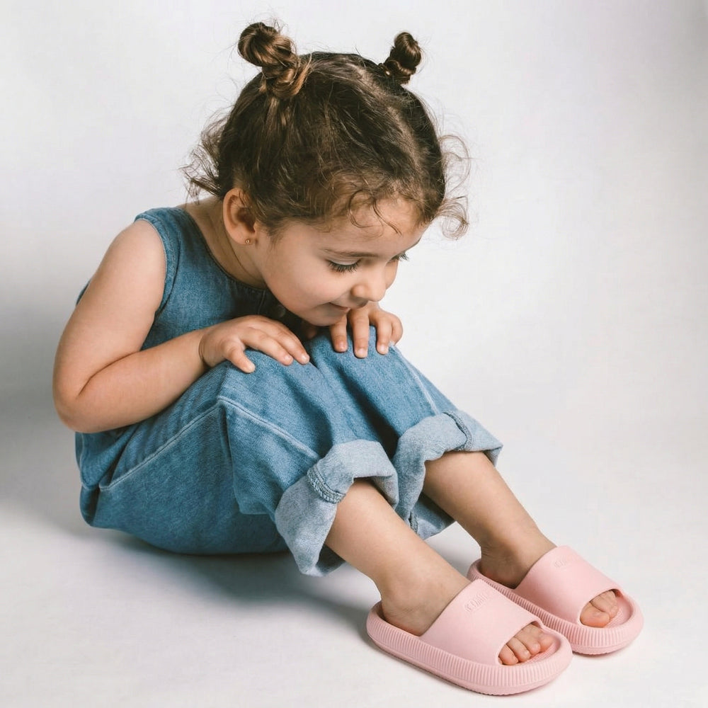 CloudWalk Kids Cushion Slippers – Anti-Slip EVA Slides