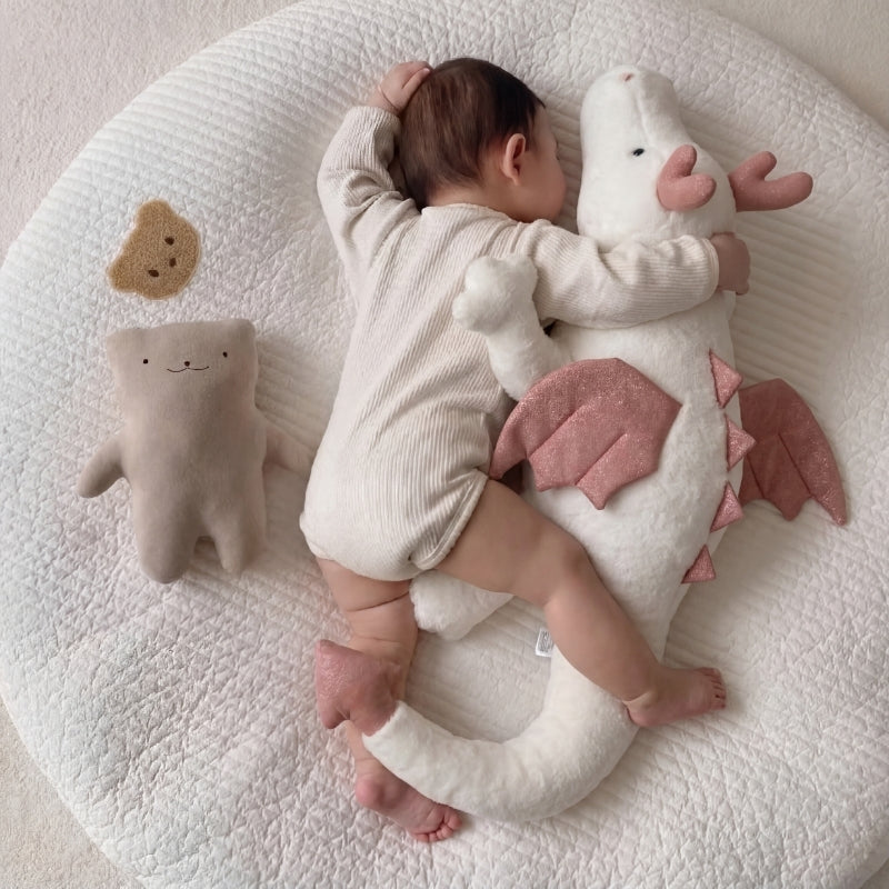 Nara Lazy Dragon Plush Toy – Soft Stuffed Dragon for Babies & Toddlers