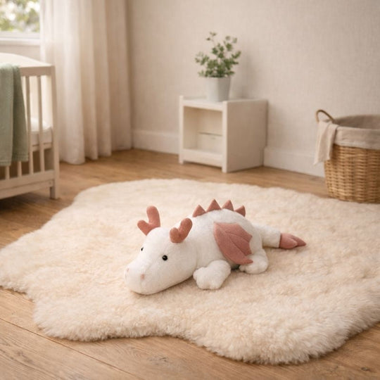 Nara Lazy Dragon Plush Toy – Soft Stuffed Dragon for Babies & Toddlers