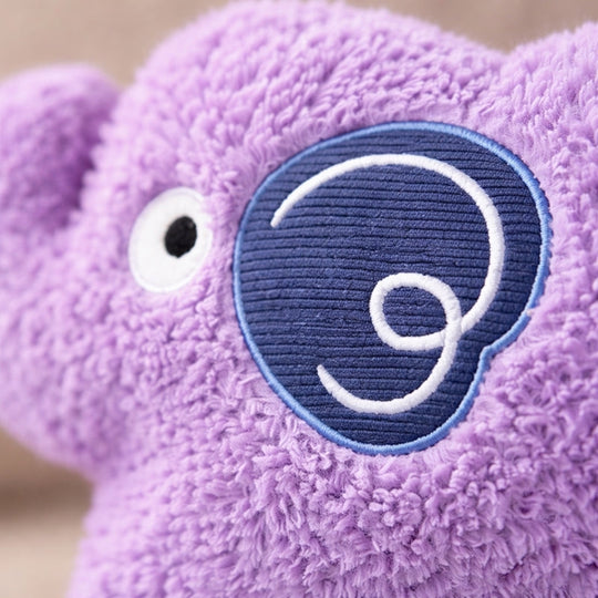 Nomi Purple Elephant Plush Toy – Stuffed Animal for Babies & Toddlers