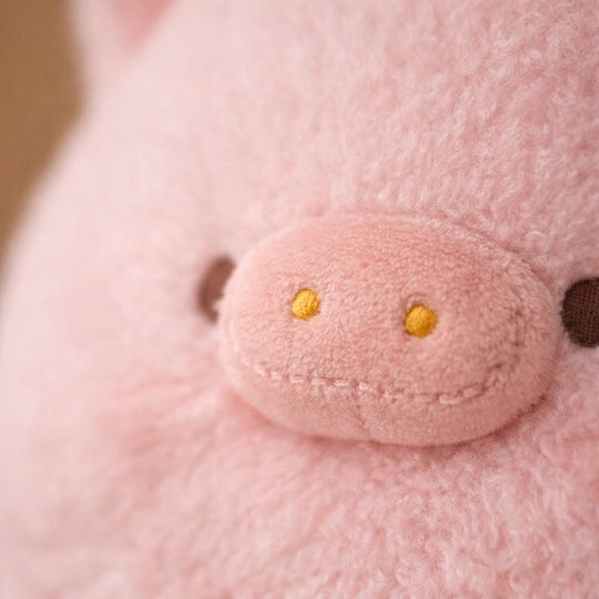Olin Puffy Pig Plush Toy – Soft Stuffed Animal for Kids