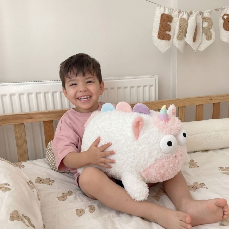 Oriana  Big Eyed Unicorn Plush Toy — Kids Soft Toy