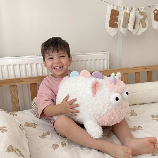 Oriana  Big Eyed Unicorn Plush Toy — Kids Soft Toy
